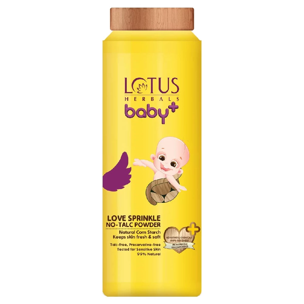Lotus Herbals Baby+ Love Sprinkle No-Talc Powder, 200 g-1.webp